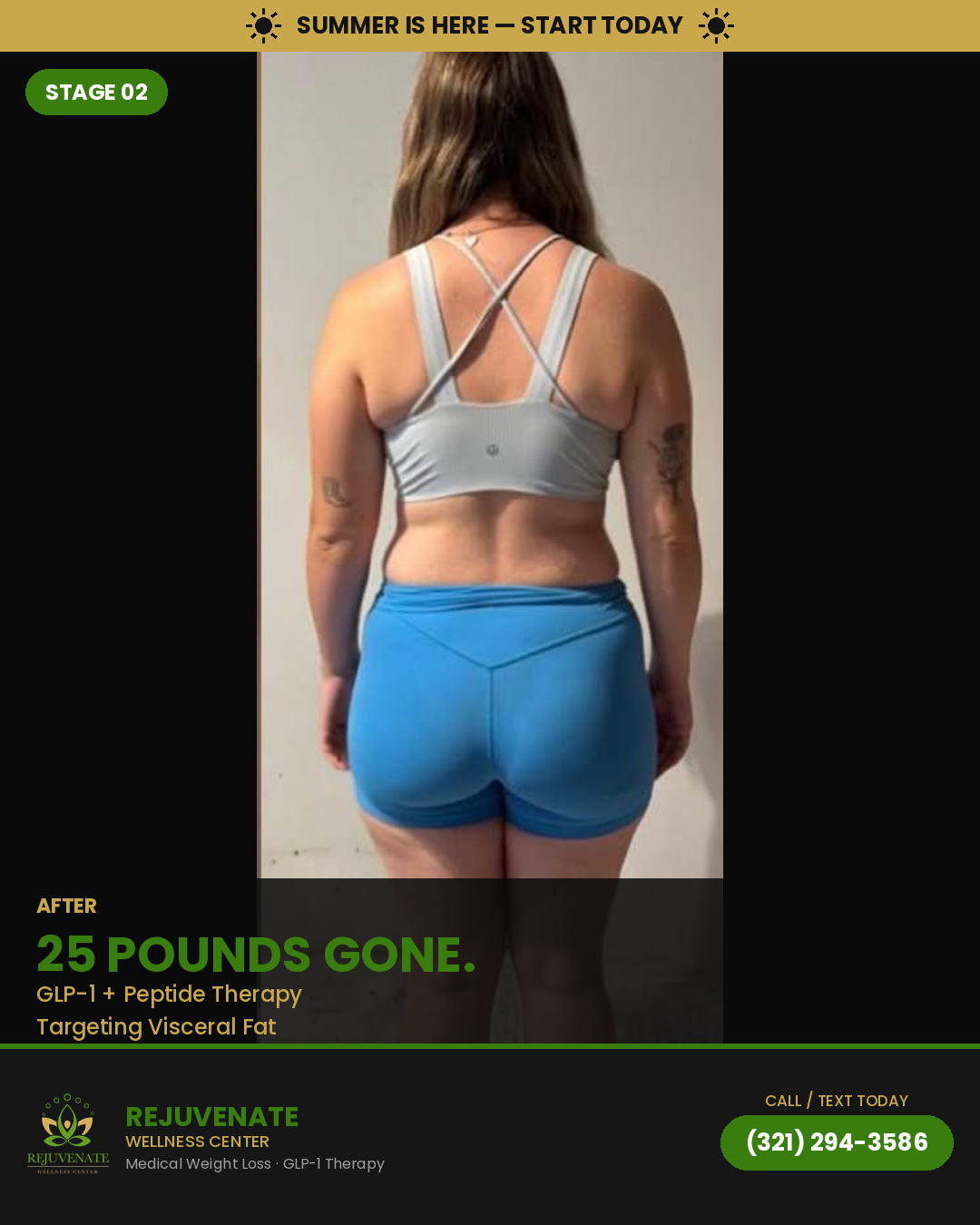 After — 25 lbs Gone
