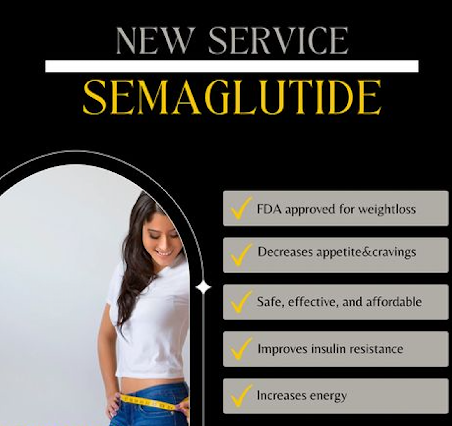Semaglutide treatment Weight loss image