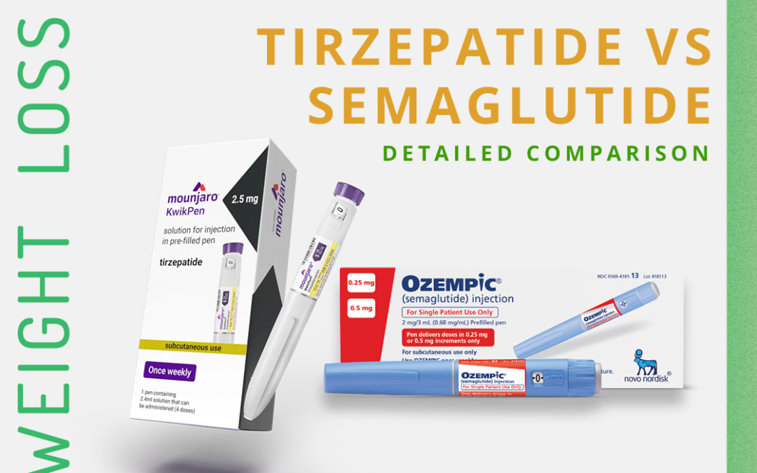 Tirzepatide vs. Semaglutide Weight Loss:  Detailed Comparison 